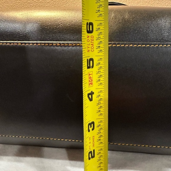 Vintage Y2K Gorgeous 2005 Tanner Krolle Cutter Leather Bag Silver Metal Hardware - Picture 9 of 17